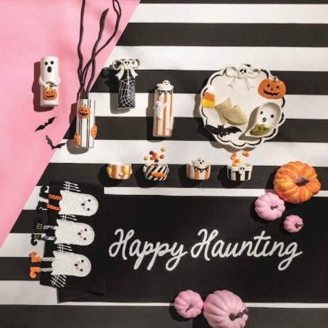 Ghost Dangle Leg Table Runner