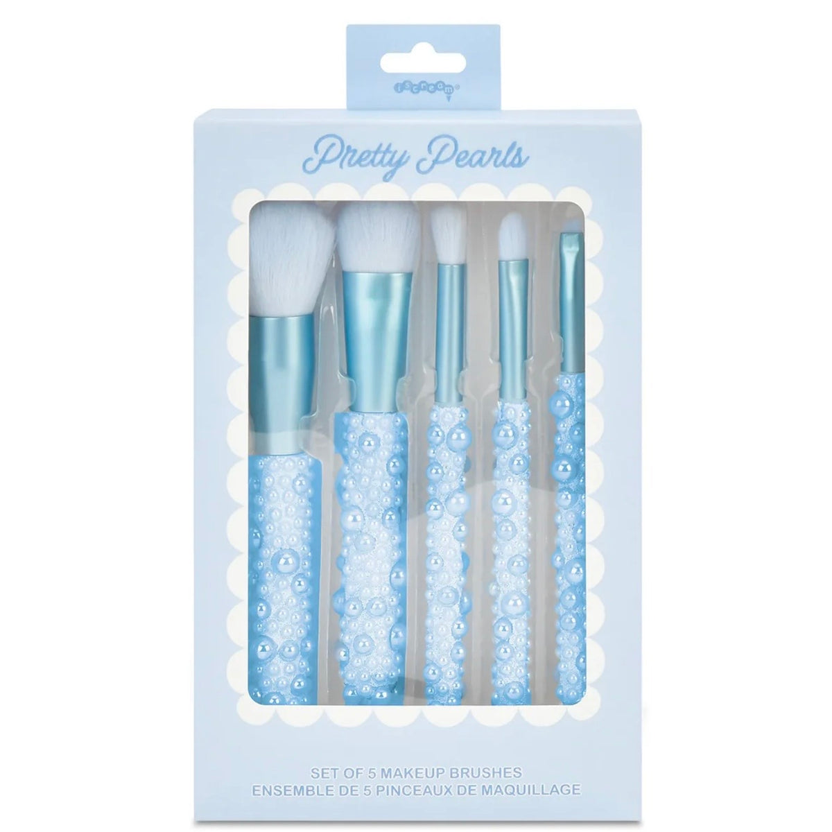 Blue Pearl Makeup Brush Set - The Swanky Shack