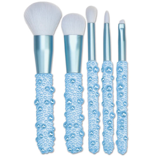 Blue Pearl Makeup Brush Set - The Swanky Shack