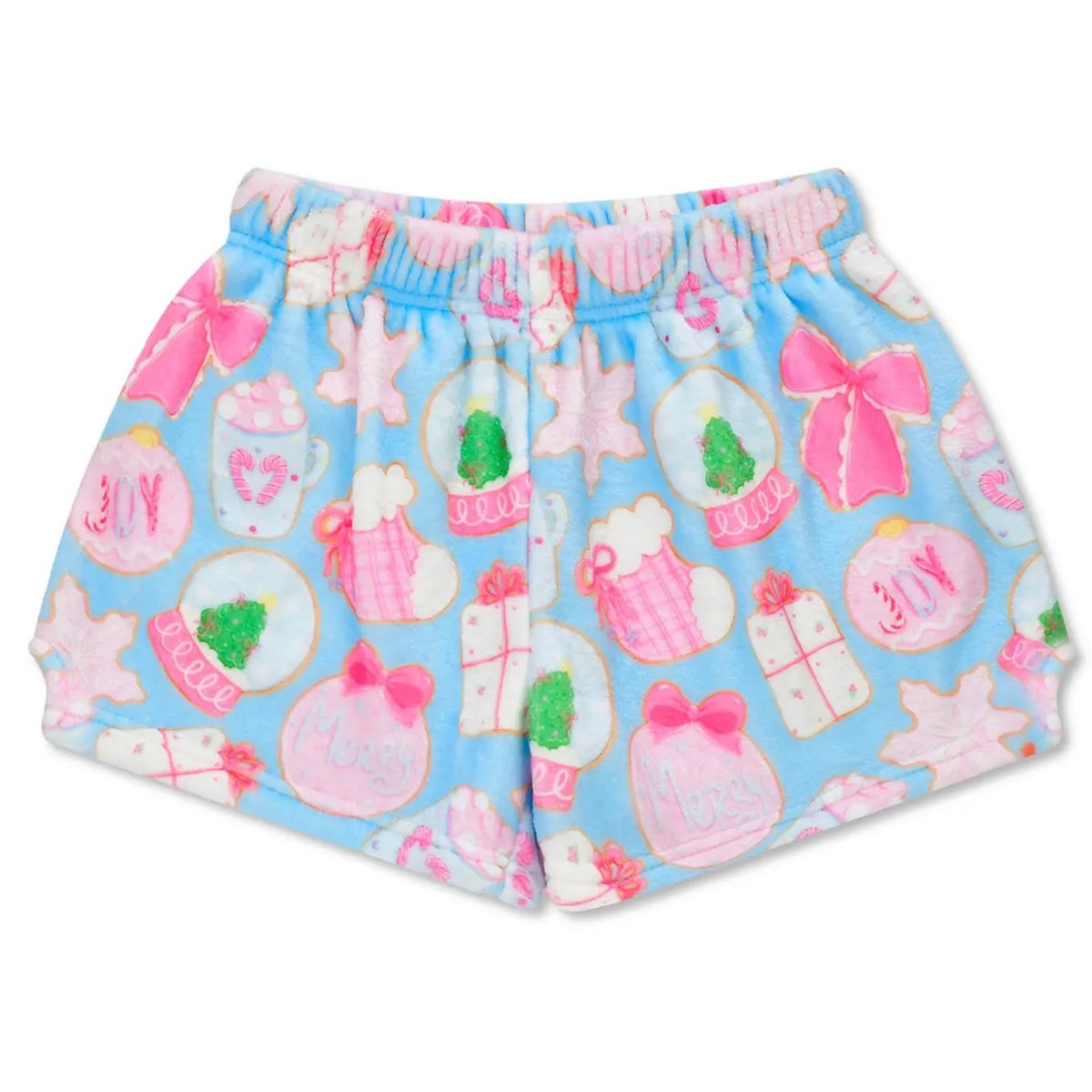 Girls Snow Globe Plush Short - The Swanky Shack