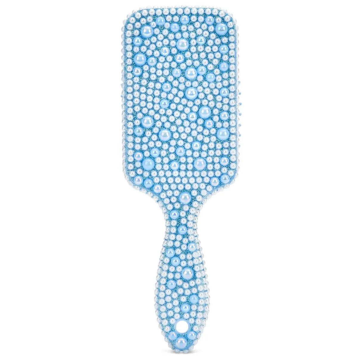 Girls Blue Pearl Hair Brush - The Swanky Shack