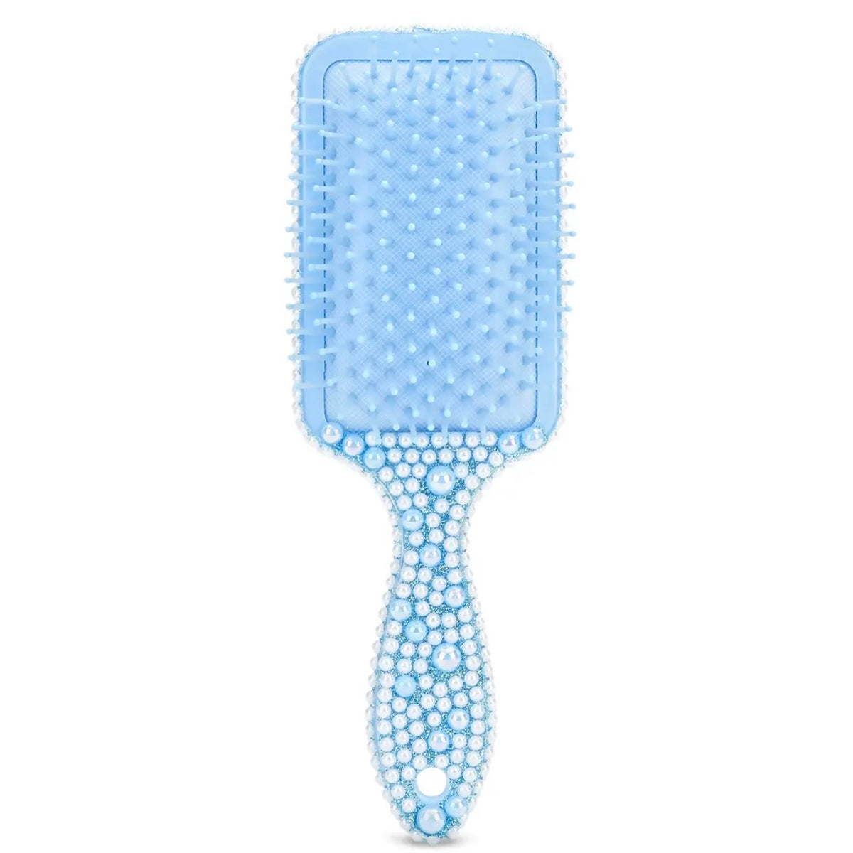 Girls Blue Pearl Hair Brush - The Swanky Shack