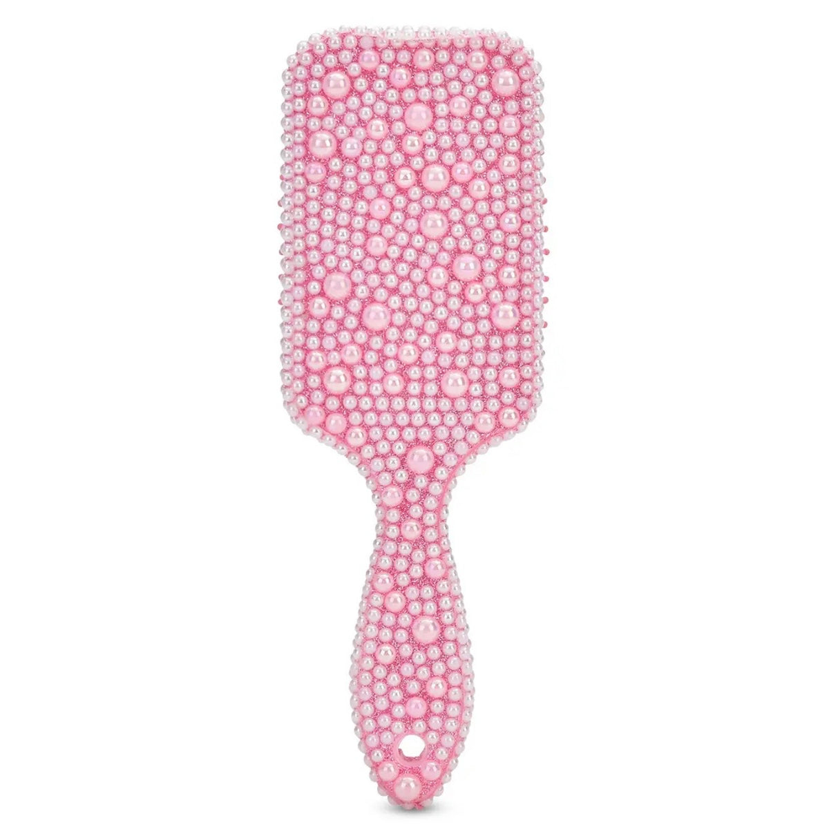 Girls Pink Pearl Hair Brush - The Swanky Shack