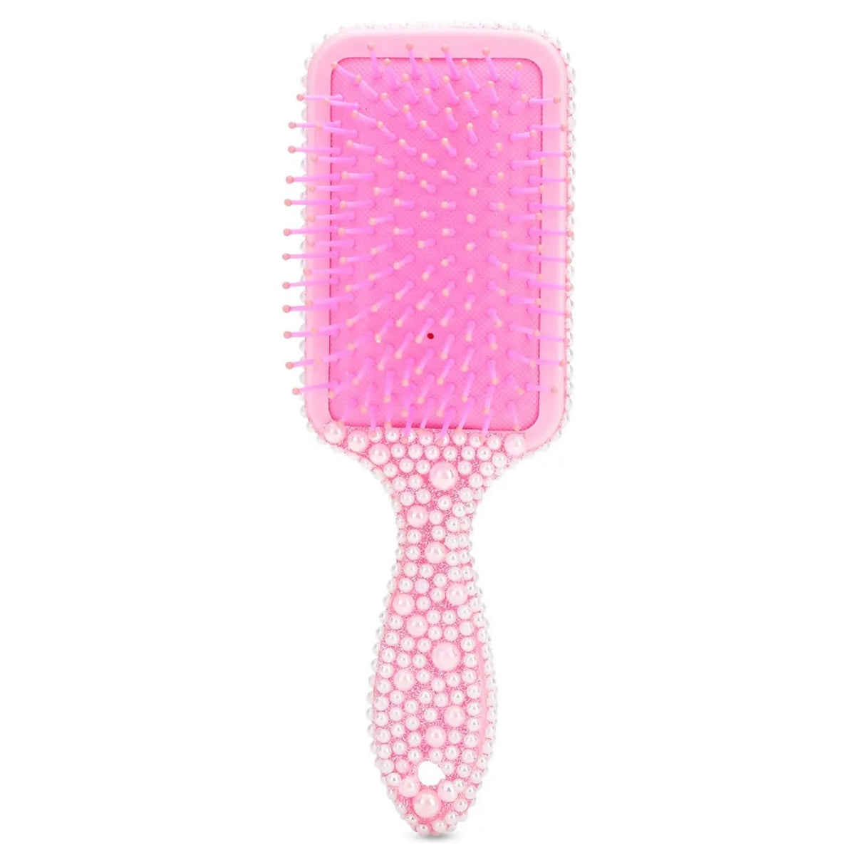 Girls Pink Pearl Hair Brush - The Swanky Shack