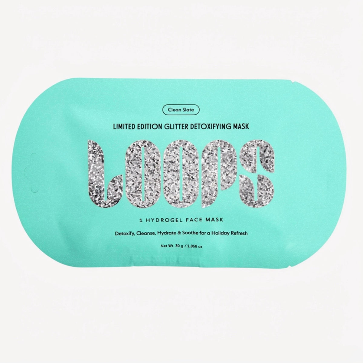 Clean Slate Glitter Face Mask - The Swanky Shack