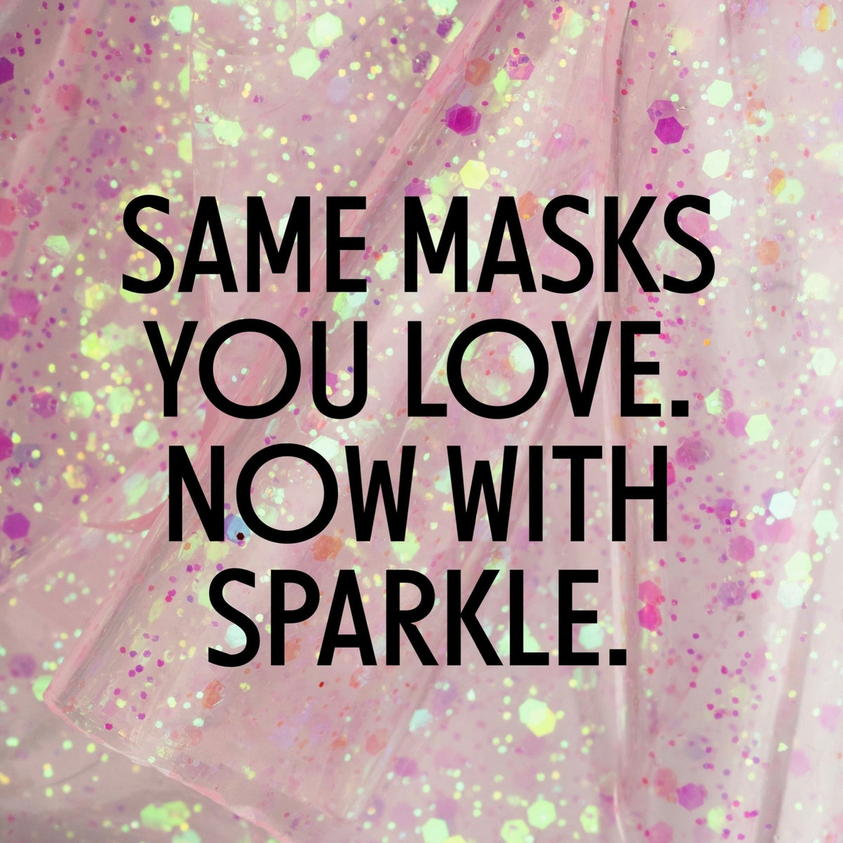 Clean Slate Glitter Face Mask - The Swanky Shack