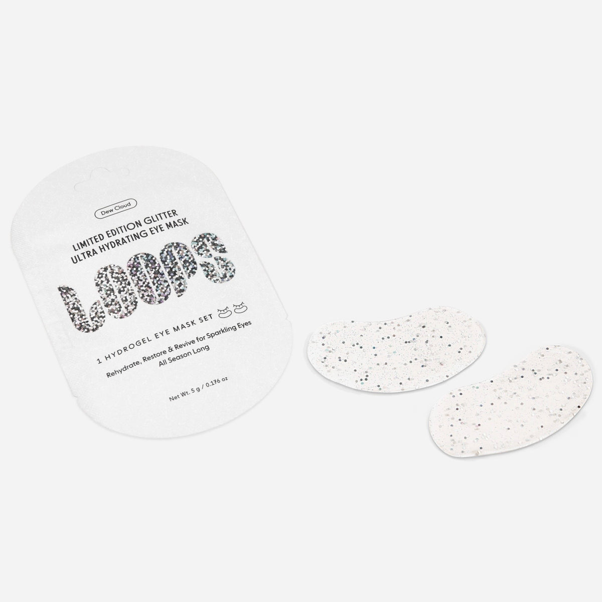 Dew Cloud Glitter Eye Mask - The Swanky Shack