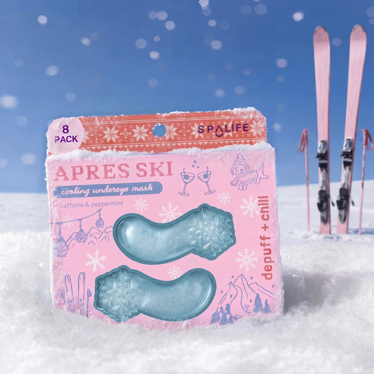 Holiday Apres Ski Undereye Patches - The Swanky Shack