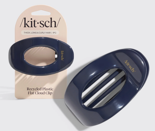 Large Navy Flat Cloud Clip - The Swanky Shack