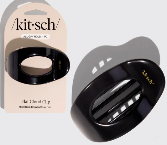 Medium Black Flat Cloud Clip - The Swanky Shack